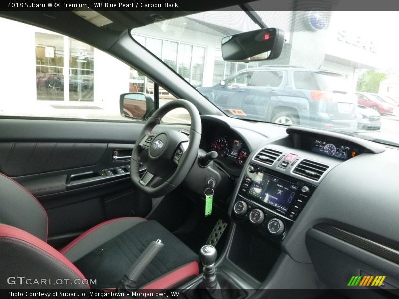 Dashboard of 2018 WRX Premium