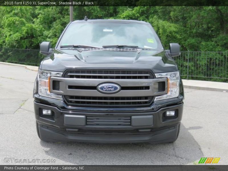 Shadow Black / Black 2018 Ford F150 XL SuperCrew