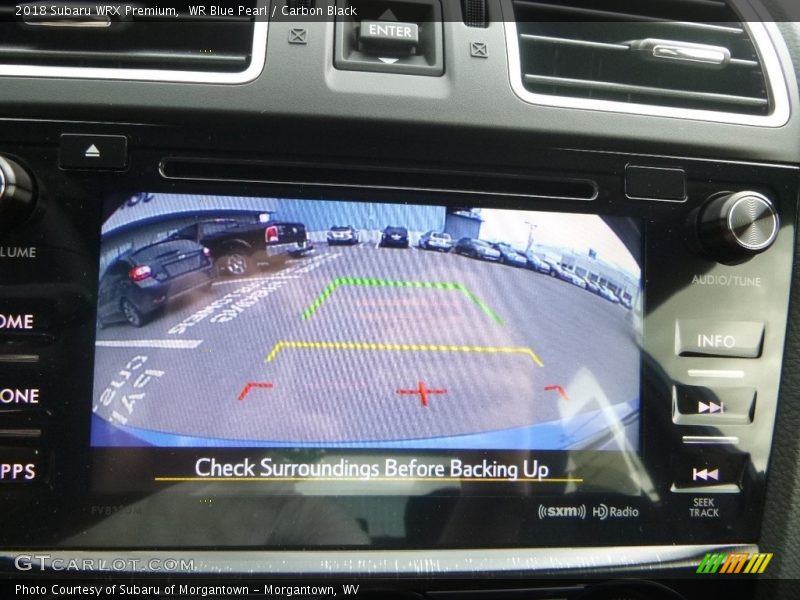 WR Blue Pearl / Carbon Black 2018 Subaru WRX Premium