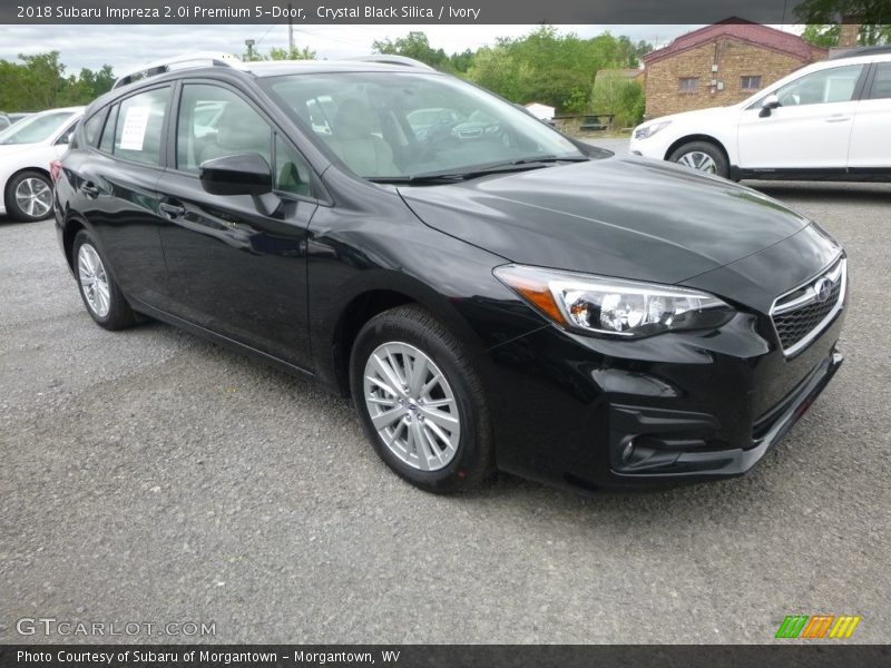Crystal Black Silica / Ivory 2018 Subaru Impreza 2.0i Premium 5-Door