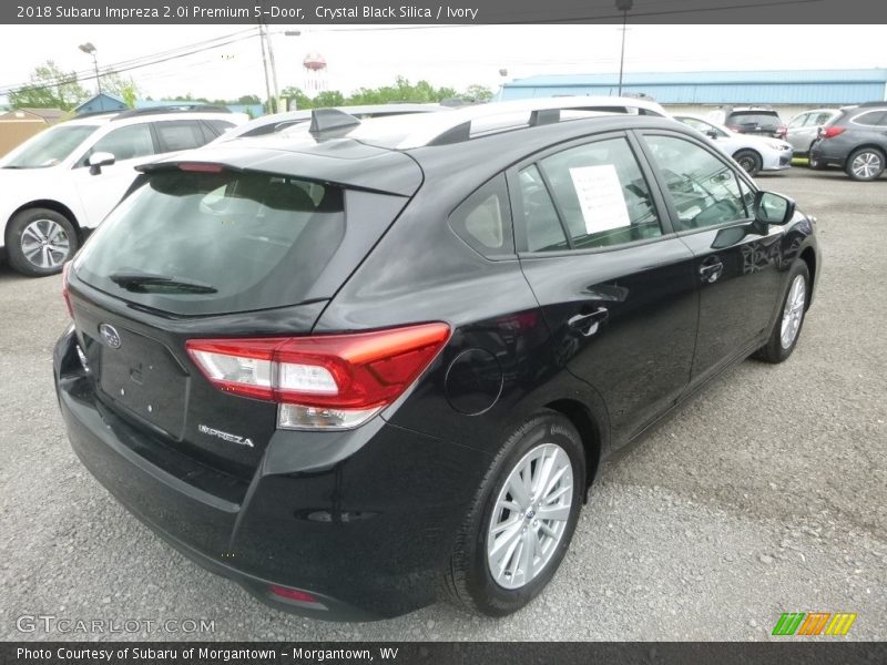 Crystal Black Silica / Ivory 2018 Subaru Impreza 2.0i Premium 5-Door