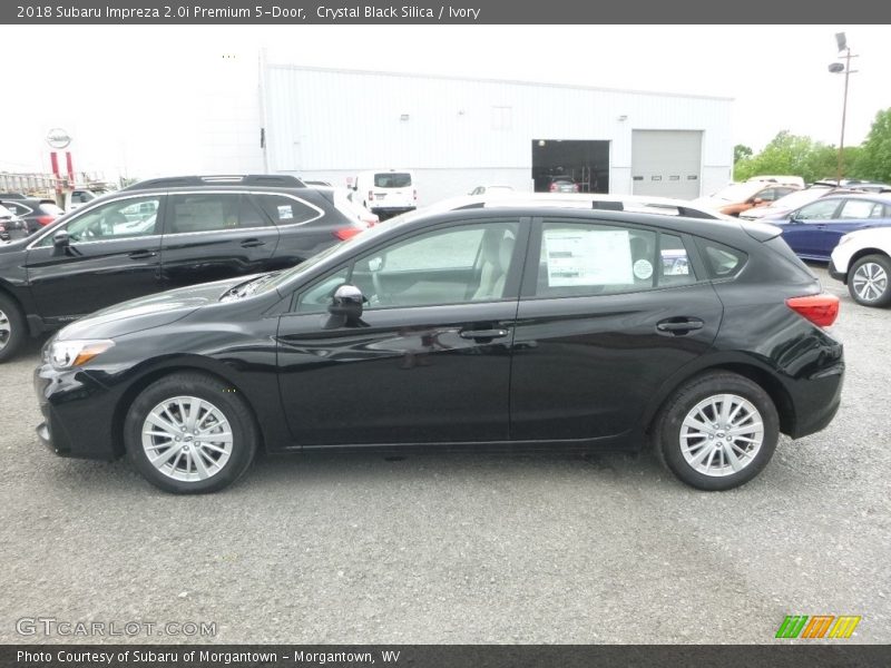 Crystal Black Silica / Ivory 2018 Subaru Impreza 2.0i Premium 5-Door