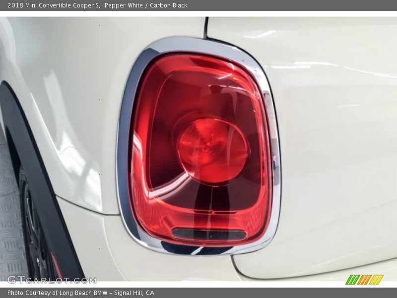 Pepper White / Carbon Black 2018 Mini Convertible Cooper S