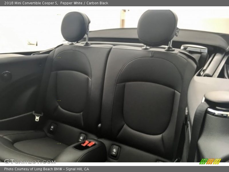 Pepper White / Carbon Black 2018 Mini Convertible Cooper S