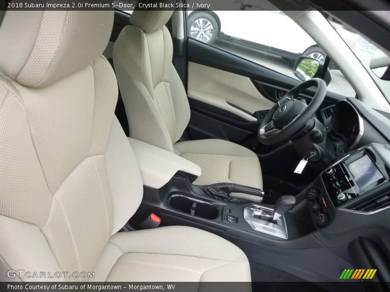 Crystal Black Silica / Ivory 2018 Subaru Impreza 2.0i Premium 5-Door