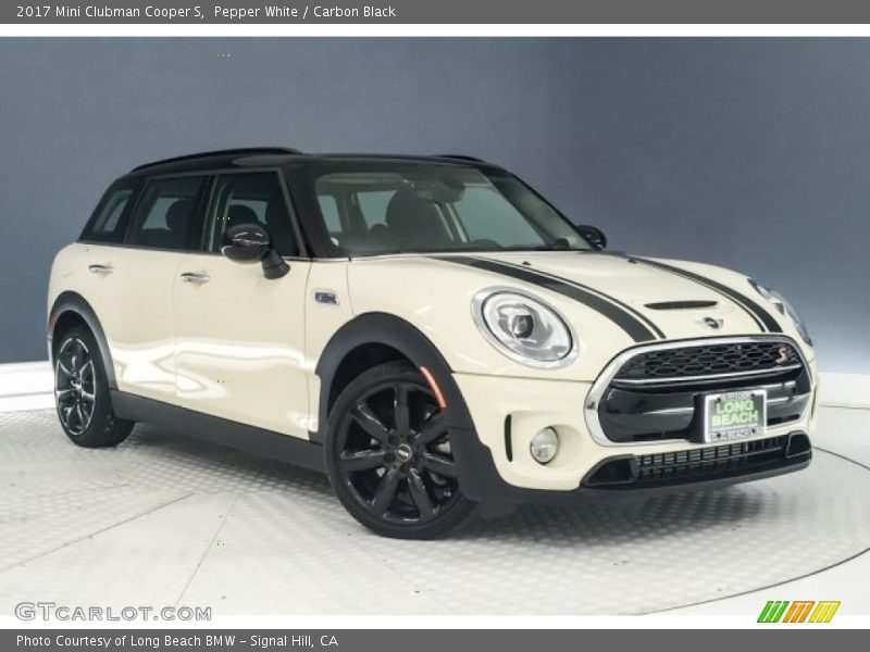 Pepper White / Carbon Black 2017 Mini Clubman Cooper S