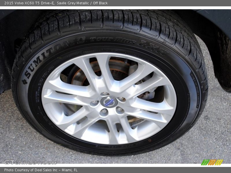 Savile Grey Metallic / Off Black 2015 Volvo XC60 T5 Drive-E