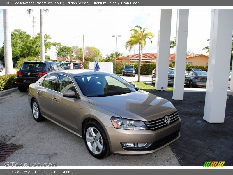 Titanium Beige / Titan Black 2015 Volkswagen Passat Wolfsburg Edition Sedan