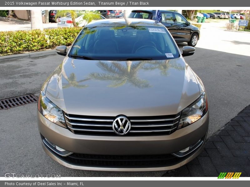 Titanium Beige / Titan Black 2015 Volkswagen Passat Wolfsburg Edition Sedan