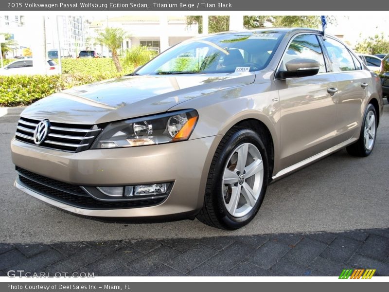 Titanium Beige / Titan Black 2015 Volkswagen Passat Wolfsburg Edition Sedan