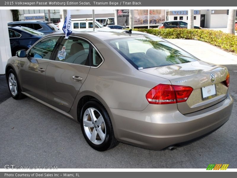Titanium Beige / Titan Black 2015 Volkswagen Passat Wolfsburg Edition Sedan