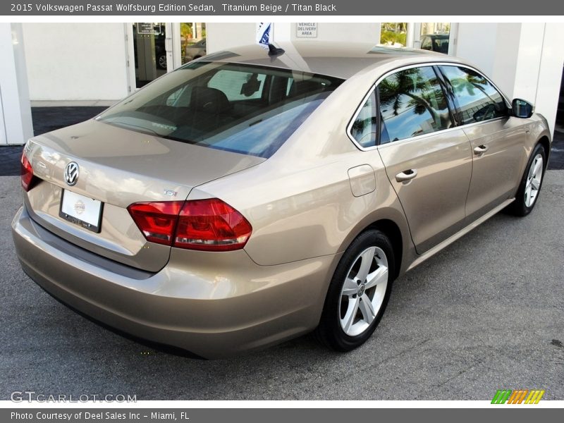 Titanium Beige / Titan Black 2015 Volkswagen Passat Wolfsburg Edition Sedan