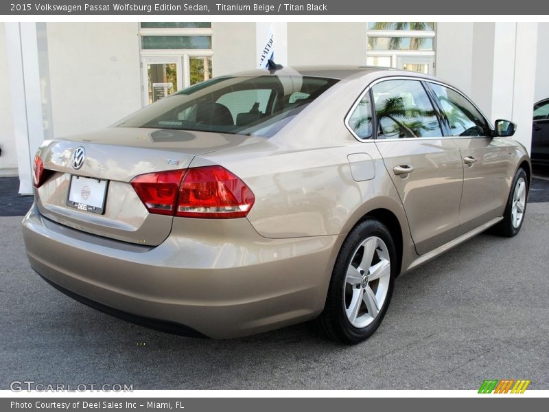 Titanium Beige / Titan Black 2015 Volkswagen Passat Wolfsburg Edition Sedan