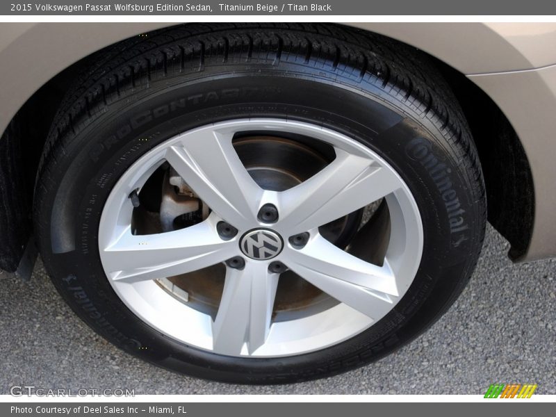 Titanium Beige / Titan Black 2015 Volkswagen Passat Wolfsburg Edition Sedan