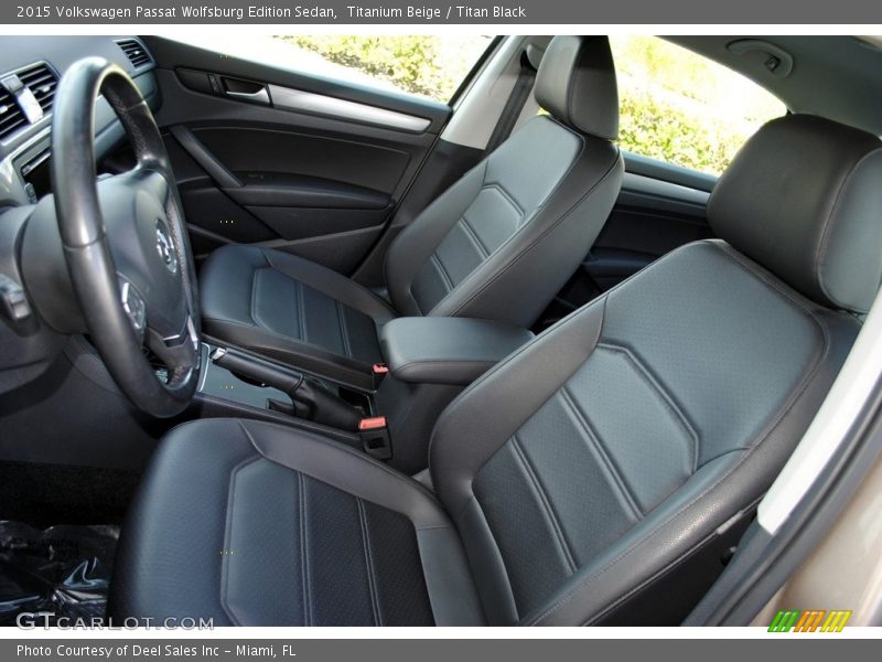 Titanium Beige / Titan Black 2015 Volkswagen Passat Wolfsburg Edition Sedan