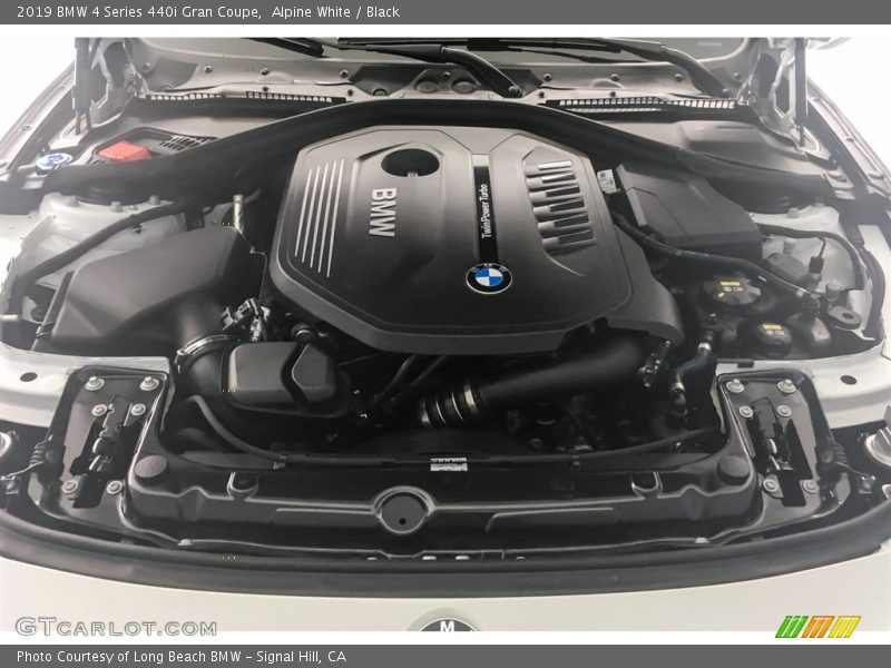  2019 4 Series 440i Gran Coupe Engine - 3.0 Liter DI TwinPower Turbocharged DOHC 24-Valve VVT Inline 6 Cylinder