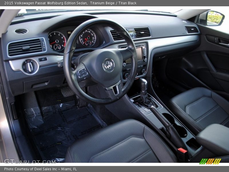 Titanium Beige / Titan Black 2015 Volkswagen Passat Wolfsburg Edition Sedan