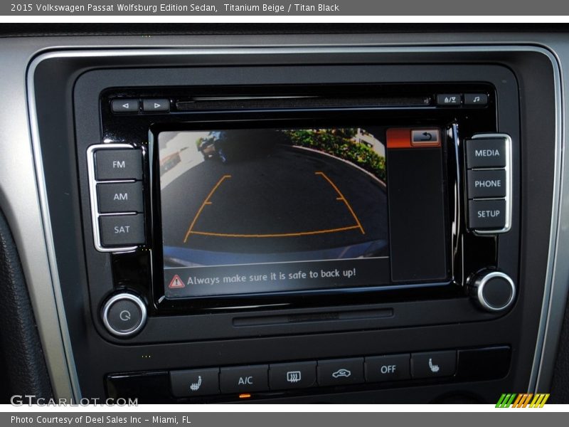 Titanium Beige / Titan Black 2015 Volkswagen Passat Wolfsburg Edition Sedan