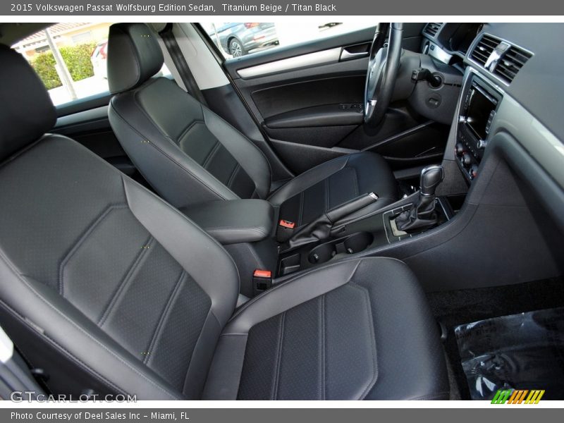 Titanium Beige / Titan Black 2015 Volkswagen Passat Wolfsburg Edition Sedan
