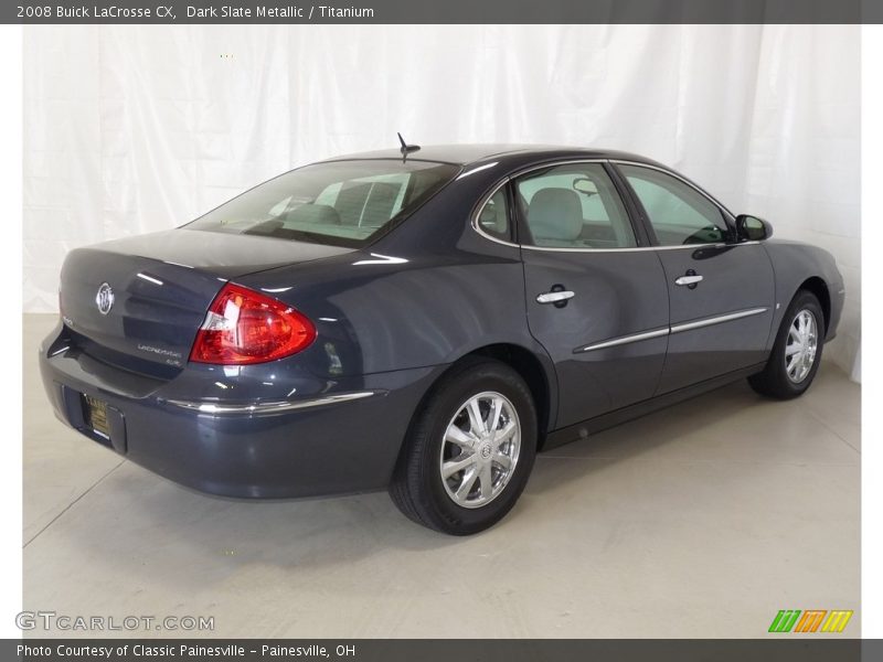 Dark Slate Metallic / Titanium 2008 Buick LaCrosse CX