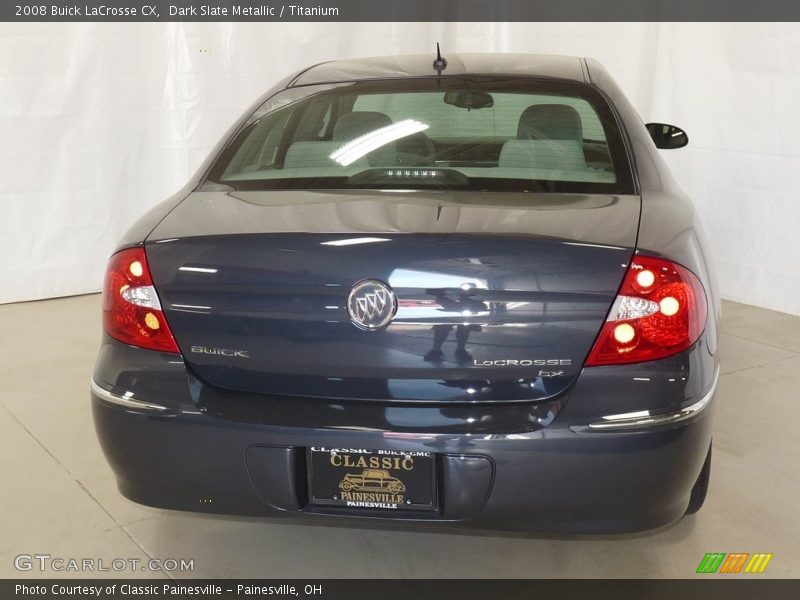 Dark Slate Metallic / Titanium 2008 Buick LaCrosse CX