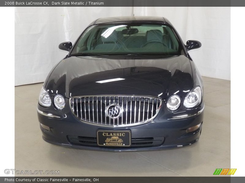 Dark Slate Metallic / Titanium 2008 Buick LaCrosse CX