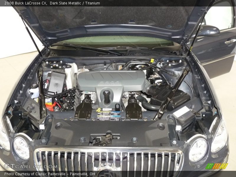 Dark Slate Metallic / Titanium 2008 Buick LaCrosse CX