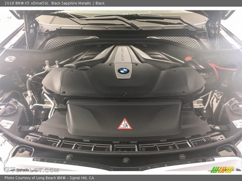 Black Sapphire Metallic / Black 2018 BMW X5 xDrive50i