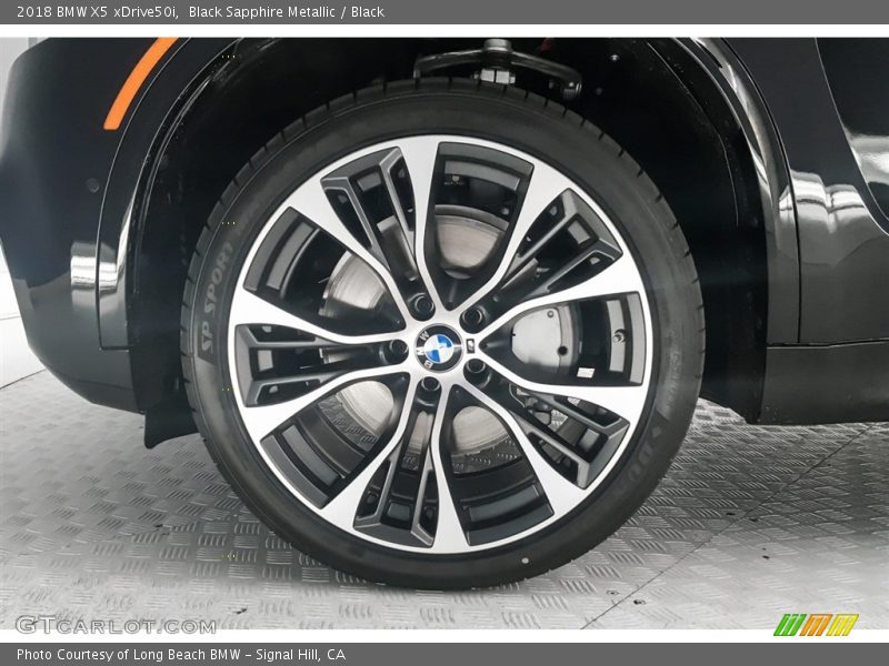 Black Sapphire Metallic / Black 2018 BMW X5 xDrive50i