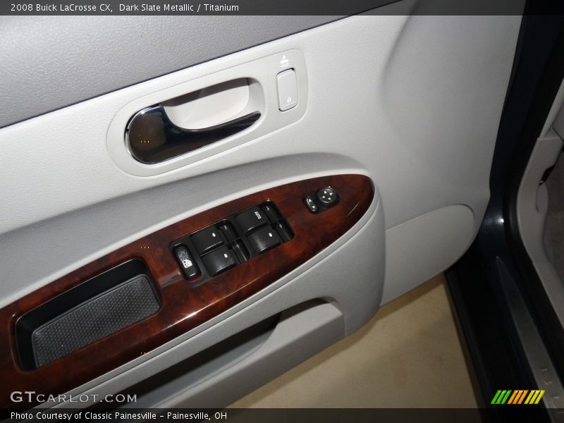 Dark Slate Metallic / Titanium 2008 Buick LaCrosse CX