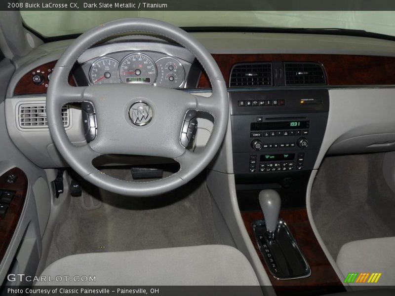 Dark Slate Metallic / Titanium 2008 Buick LaCrosse CX