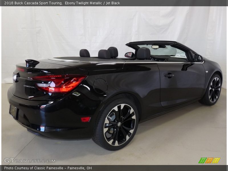 Ebony Twilight Metallic / Jet Black 2018 Buick Cascada Sport Touring