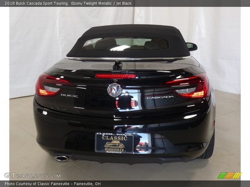 Ebony Twilight Metallic / Jet Black 2018 Buick Cascada Sport Touring