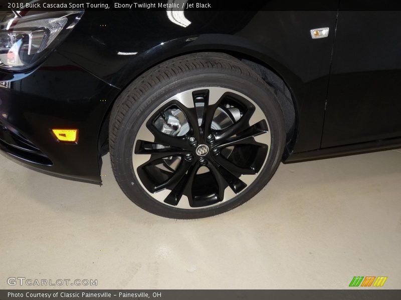 Ebony Twilight Metallic / Jet Black 2018 Buick Cascada Sport Touring