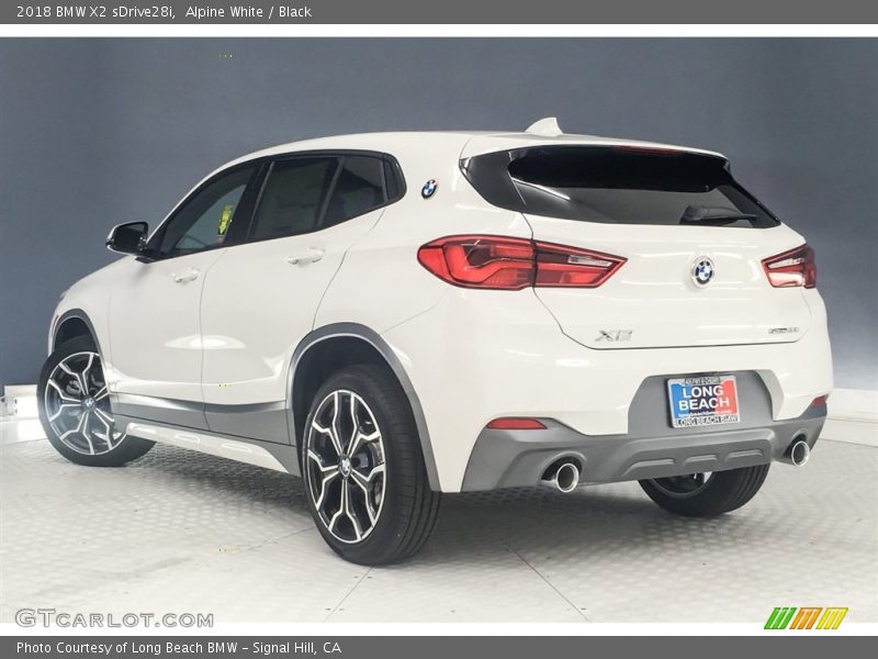 Alpine White / Black 2018 BMW X2 sDrive28i