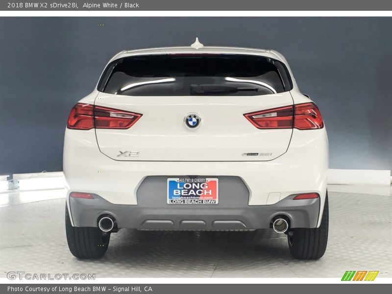 Alpine White / Black 2018 BMW X2 sDrive28i