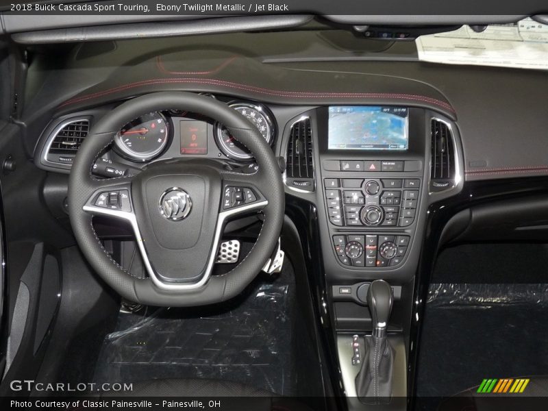 Ebony Twilight Metallic / Jet Black 2018 Buick Cascada Sport Touring