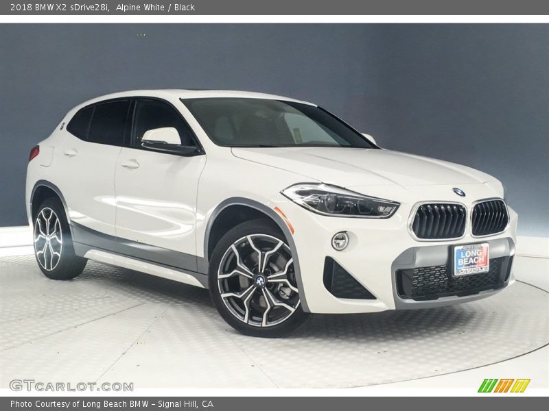 Alpine White / Black 2018 BMW X2 sDrive28i