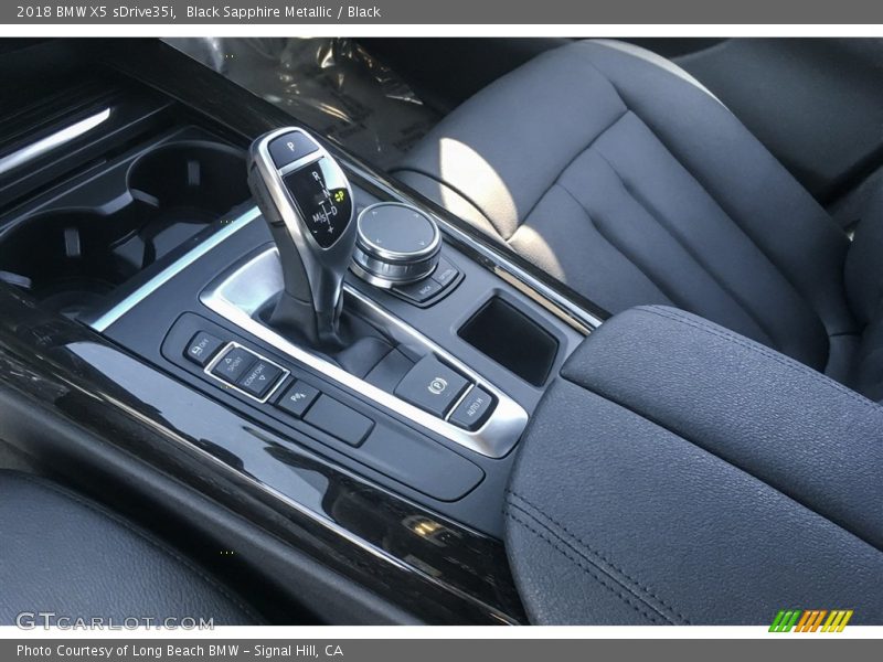 Black Sapphire Metallic / Black 2018 BMW X5 sDrive35i