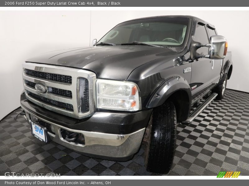 Black / Black 2006 Ford F250 Super Duty Lariat Crew Cab 4x4