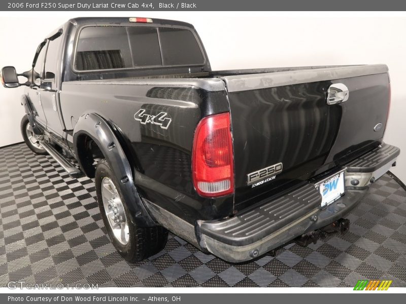 Black / Black 2006 Ford F250 Super Duty Lariat Crew Cab 4x4