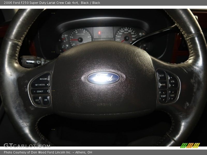 Black / Black 2006 Ford F250 Super Duty Lariat Crew Cab 4x4