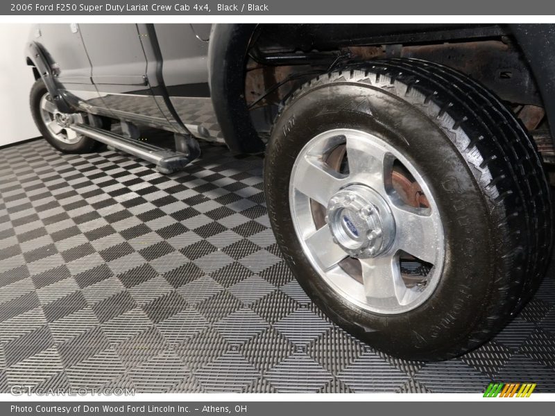 Black / Black 2006 Ford F250 Super Duty Lariat Crew Cab 4x4