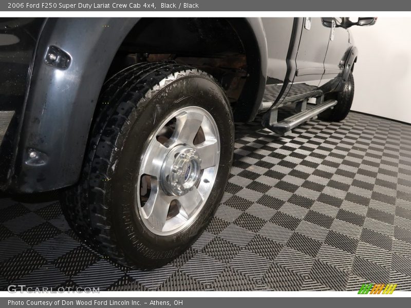 Black / Black 2006 Ford F250 Super Duty Lariat Crew Cab 4x4
