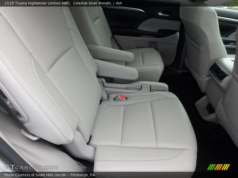 Celestial Silver Metallic / Ash 2018 Toyota Highlander Limited AWD