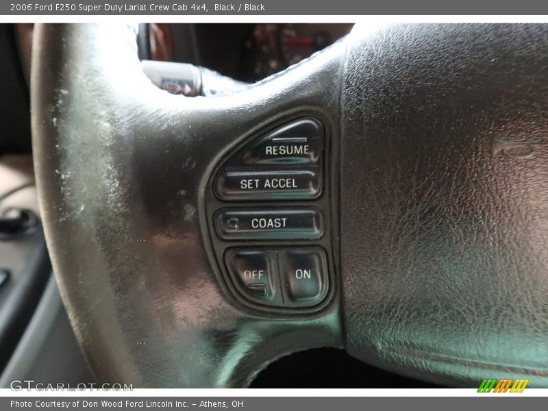 Black / Black 2006 Ford F250 Super Duty Lariat Crew Cab 4x4