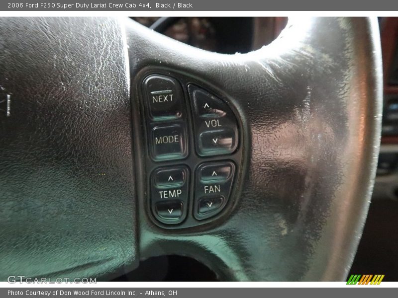 Black / Black 2006 Ford F250 Super Duty Lariat Crew Cab 4x4