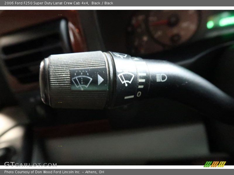 Black / Black 2006 Ford F250 Super Duty Lariat Crew Cab 4x4