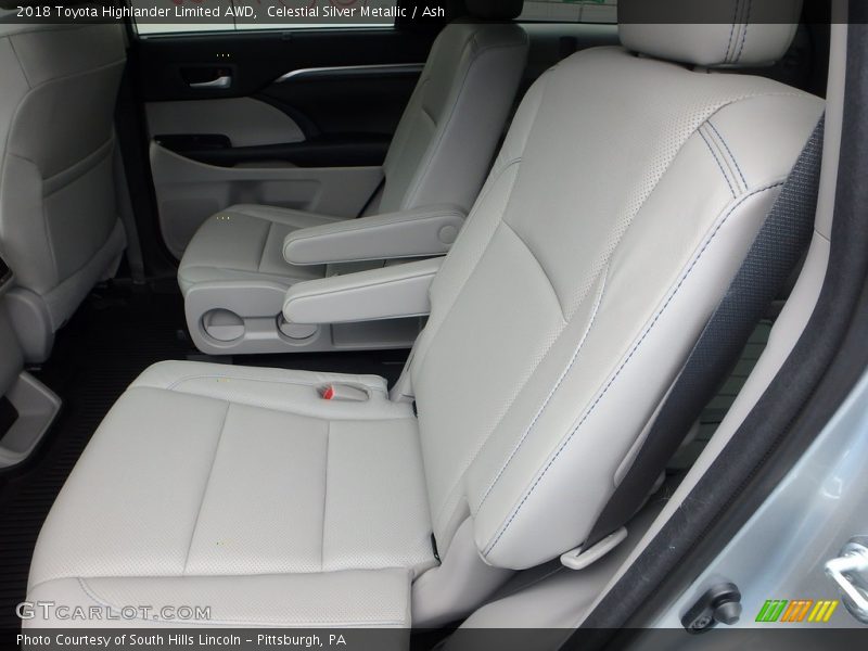 Celestial Silver Metallic / Ash 2018 Toyota Highlander Limited AWD