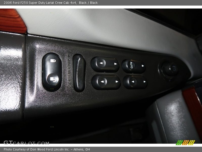 Black / Black 2006 Ford F250 Super Duty Lariat Crew Cab 4x4